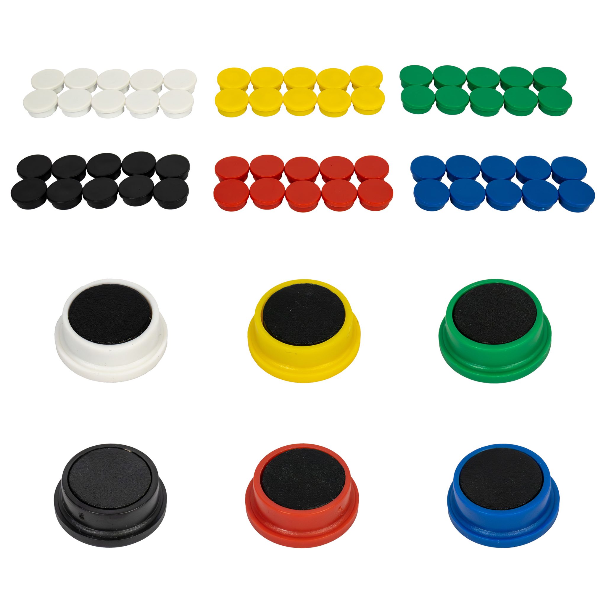Aimants couleurs tableau magnetique