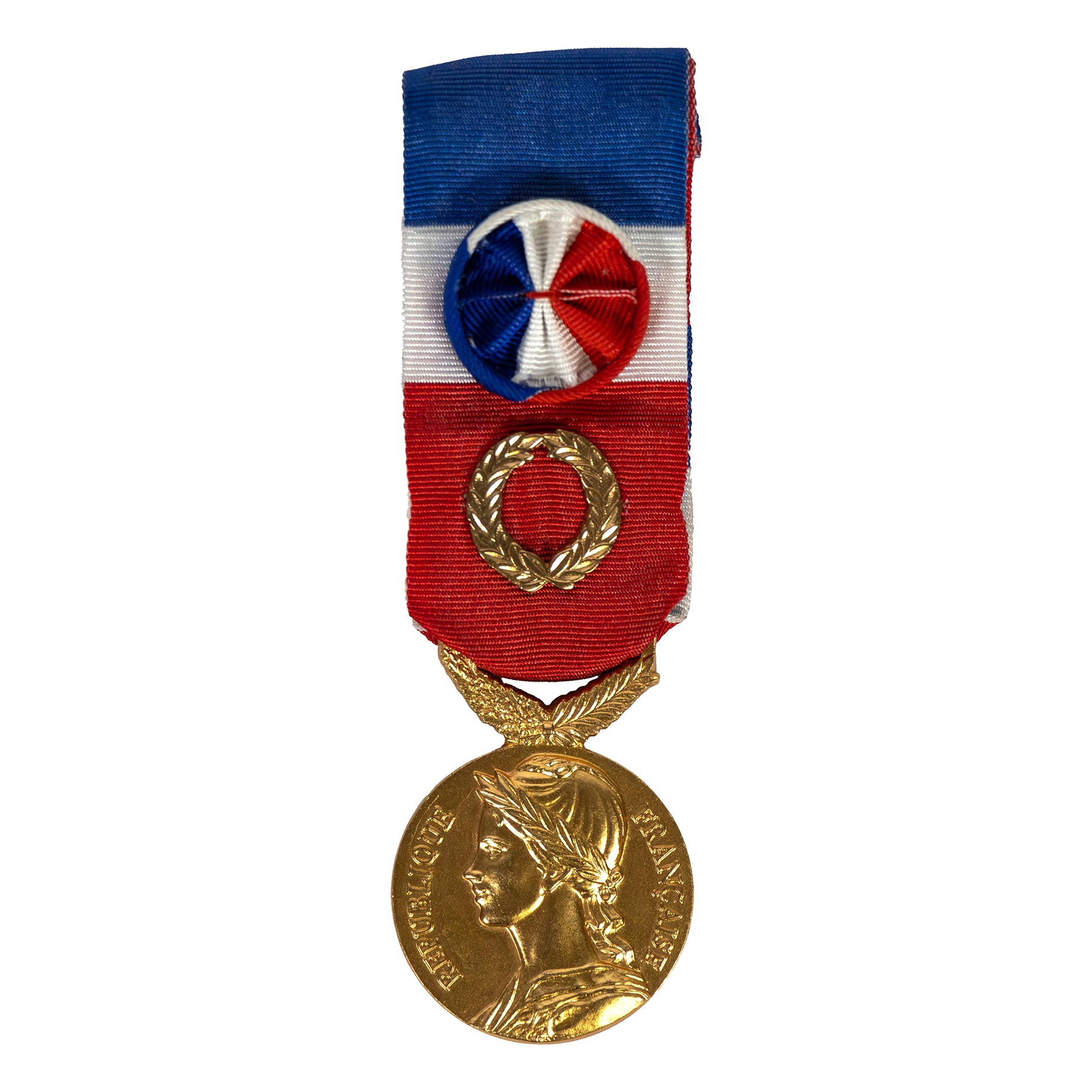 medaille grand or anciennete 40ans