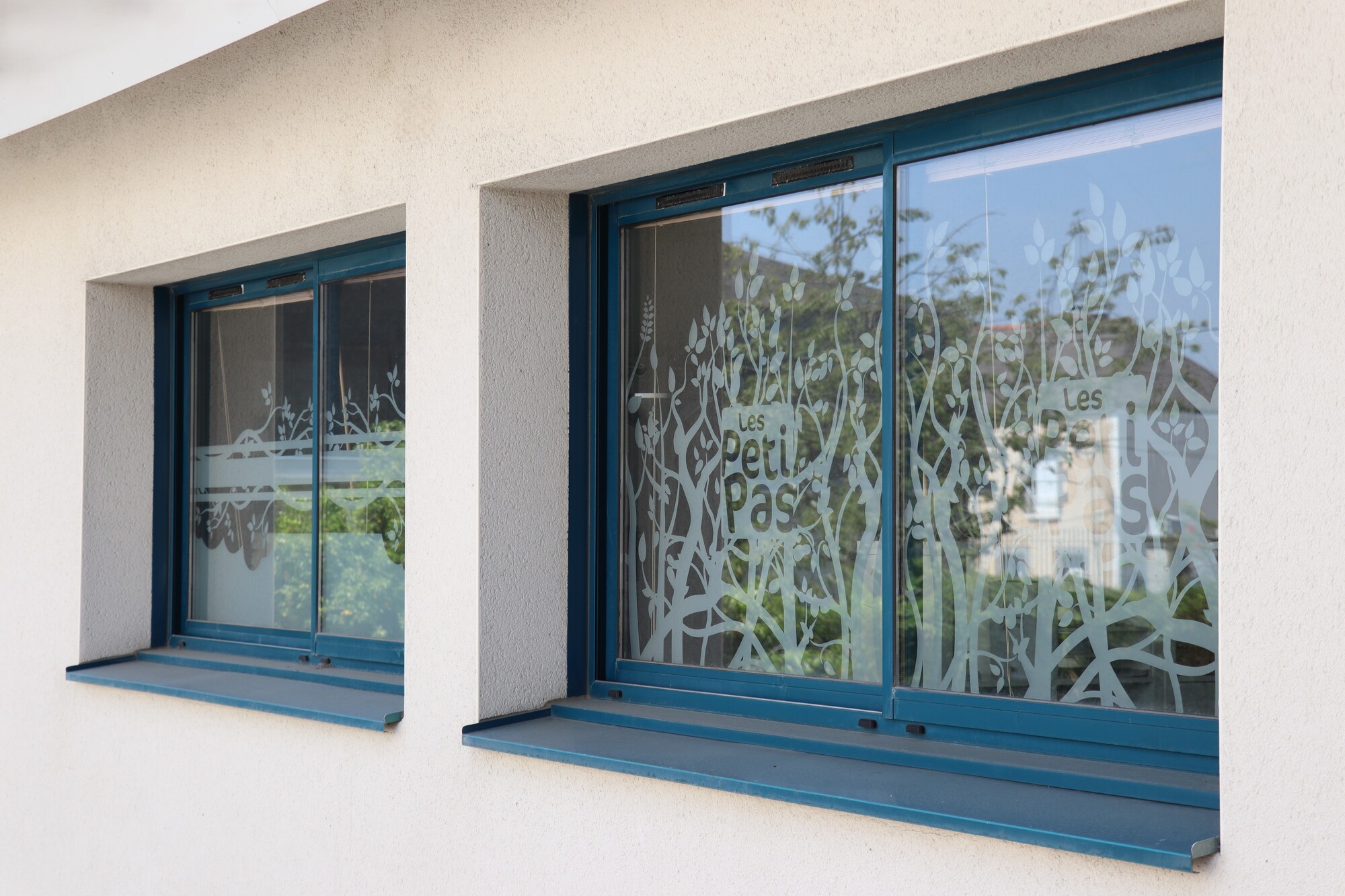 vitrophanie decorative baie vitree