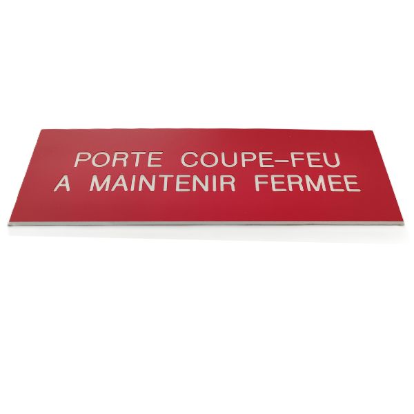 PFISEPH plaque abs porte coupe feu 3