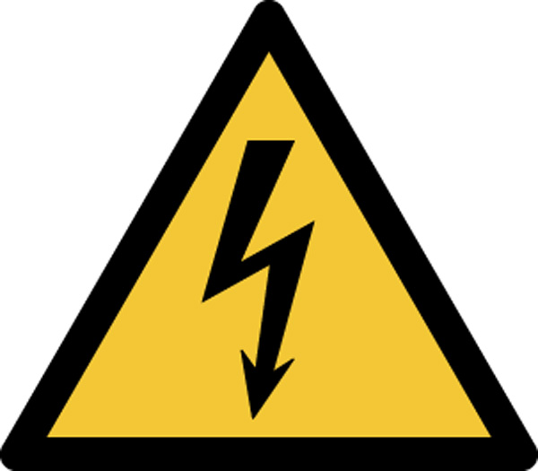 Danger electrique W012