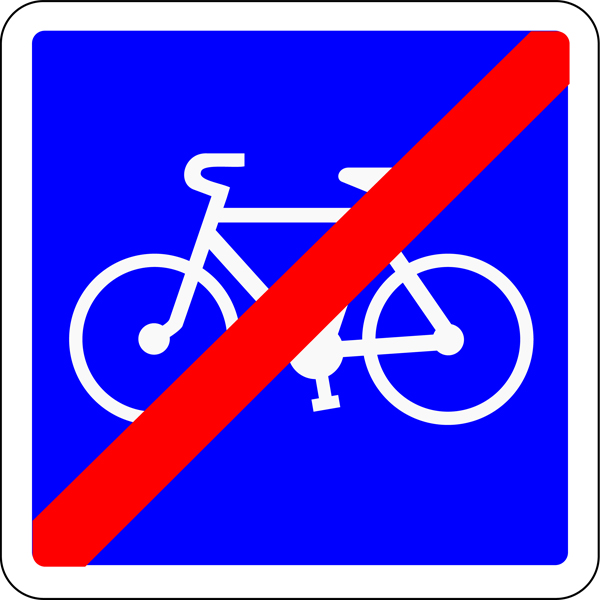 Fin piste cyclable C114