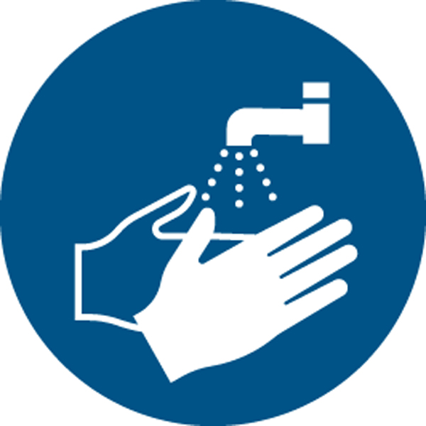 Lavage mains obligatoire M011