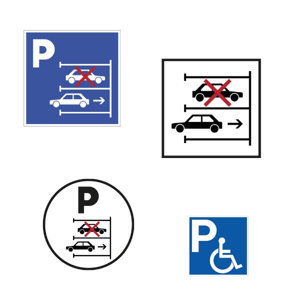 PFISEPR panneaux indication parking