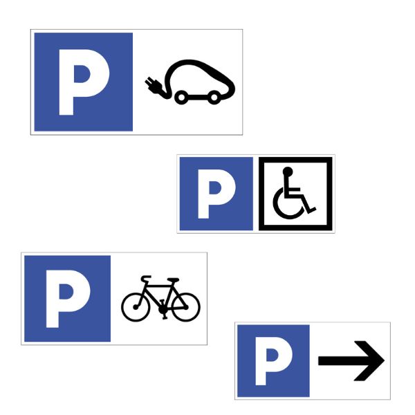 PFISEPR panneaux parking horizontal picto