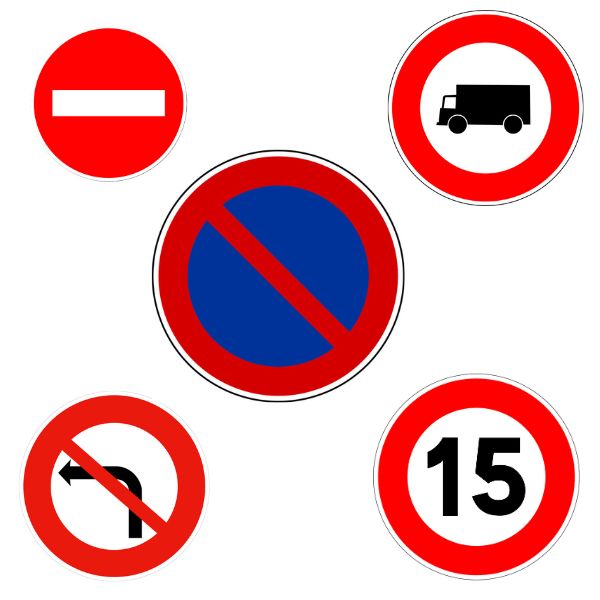 PFISEPR panneaux routiers interdiction
