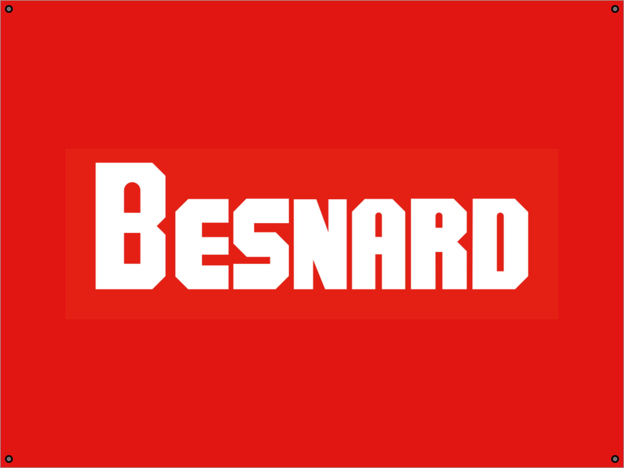 Panneau chantier Besnard