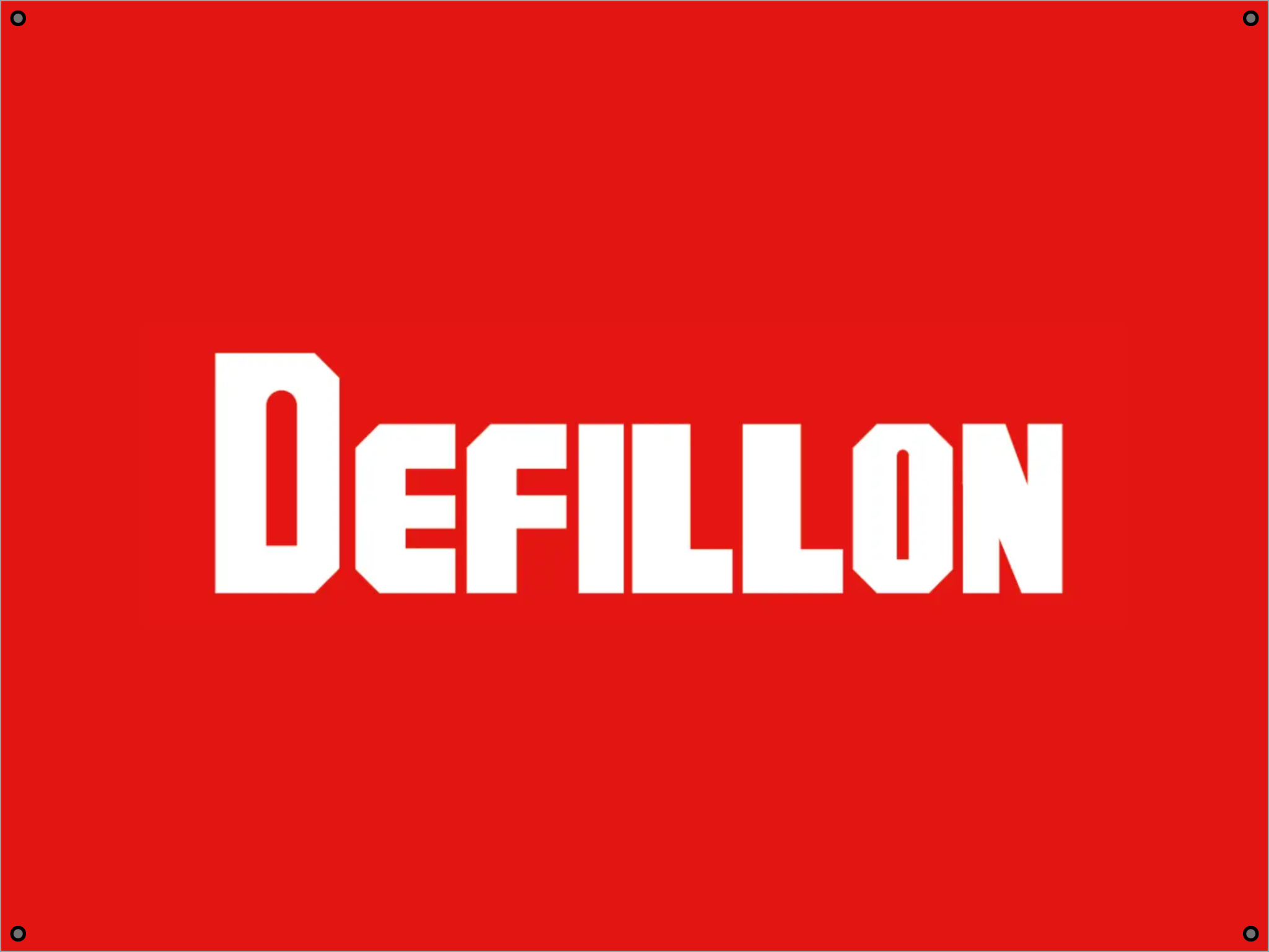 Panneau chantier Defillon