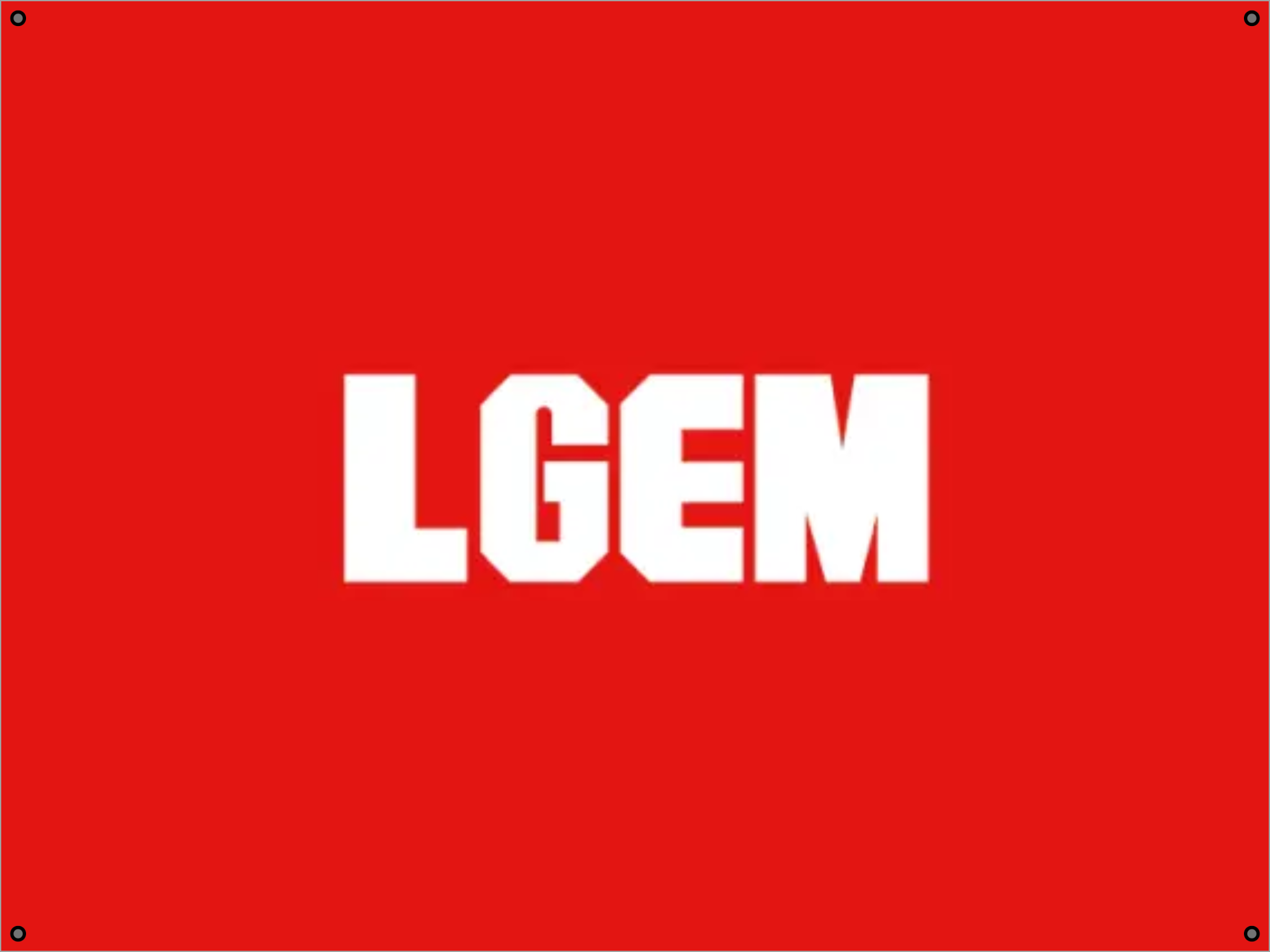 Panneau chantier LGEM