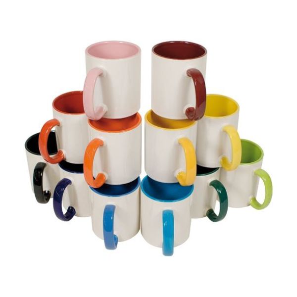 mug personnalise bicolore