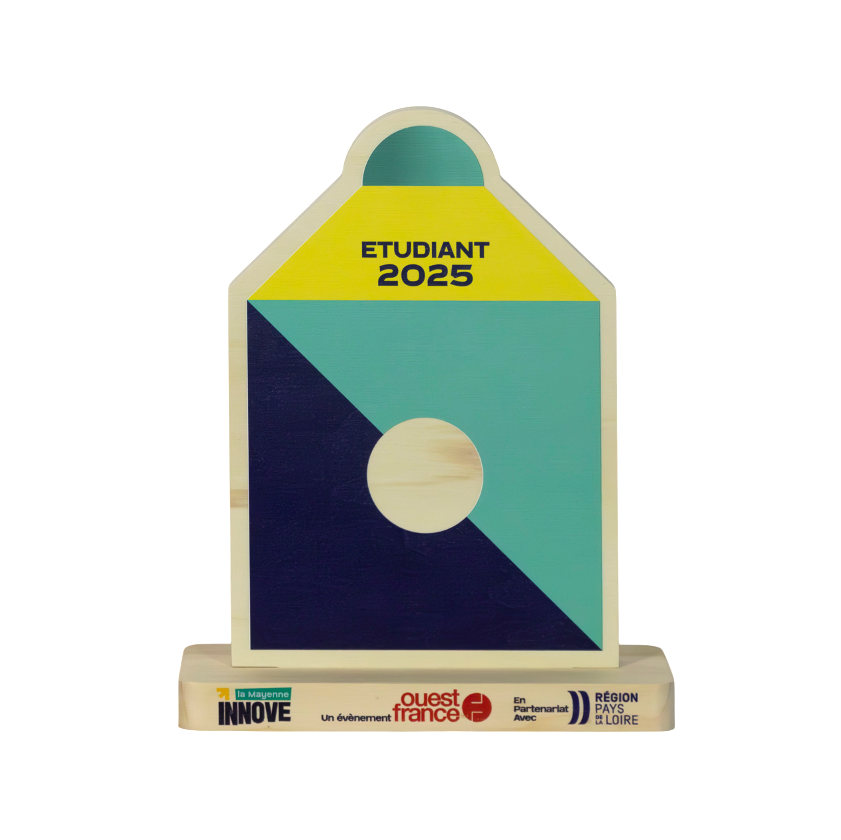 Trophee bois imprime 5a