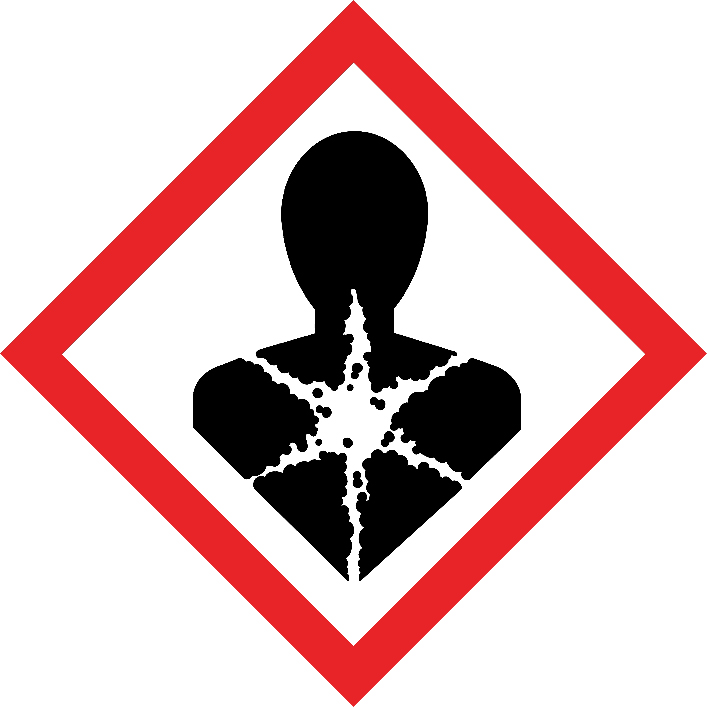 Danger voies respiratoires GHS08