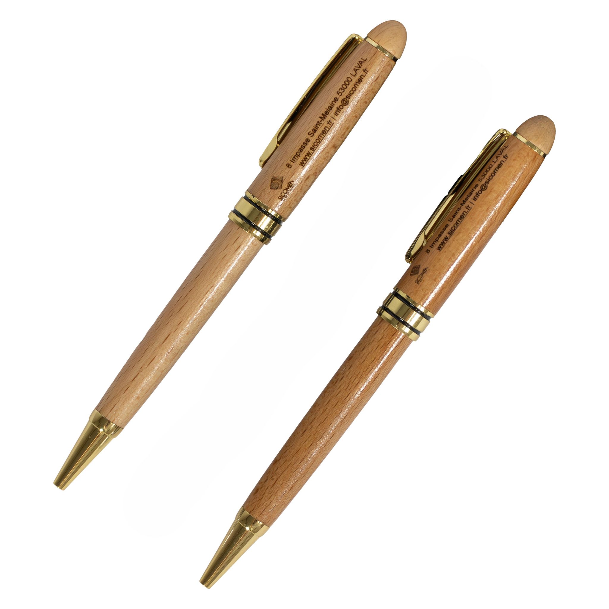 stylo bois personnalise 2