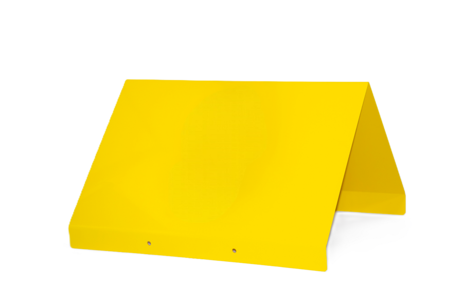 Chapeau jaune balise repérage aerien