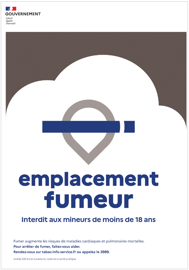 emplacement fumeur 2025