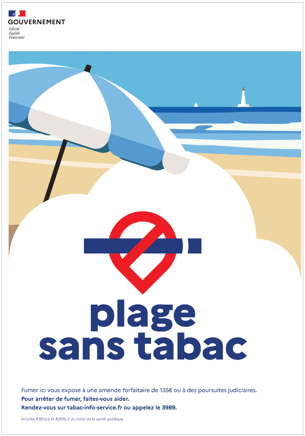 plage sans tabac 2025